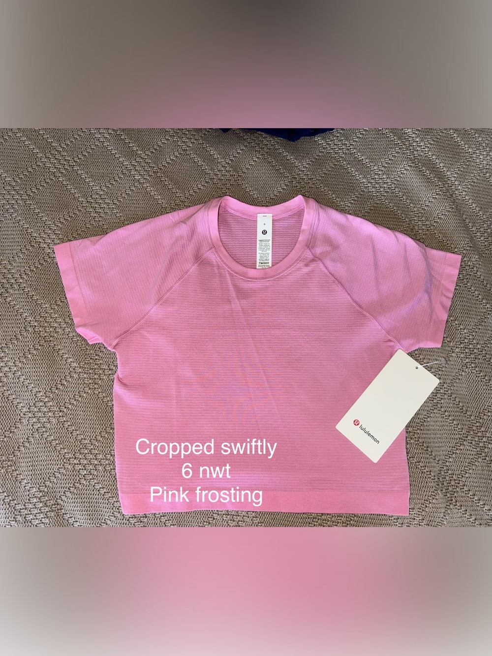 Lululemon cropped swiftly tech